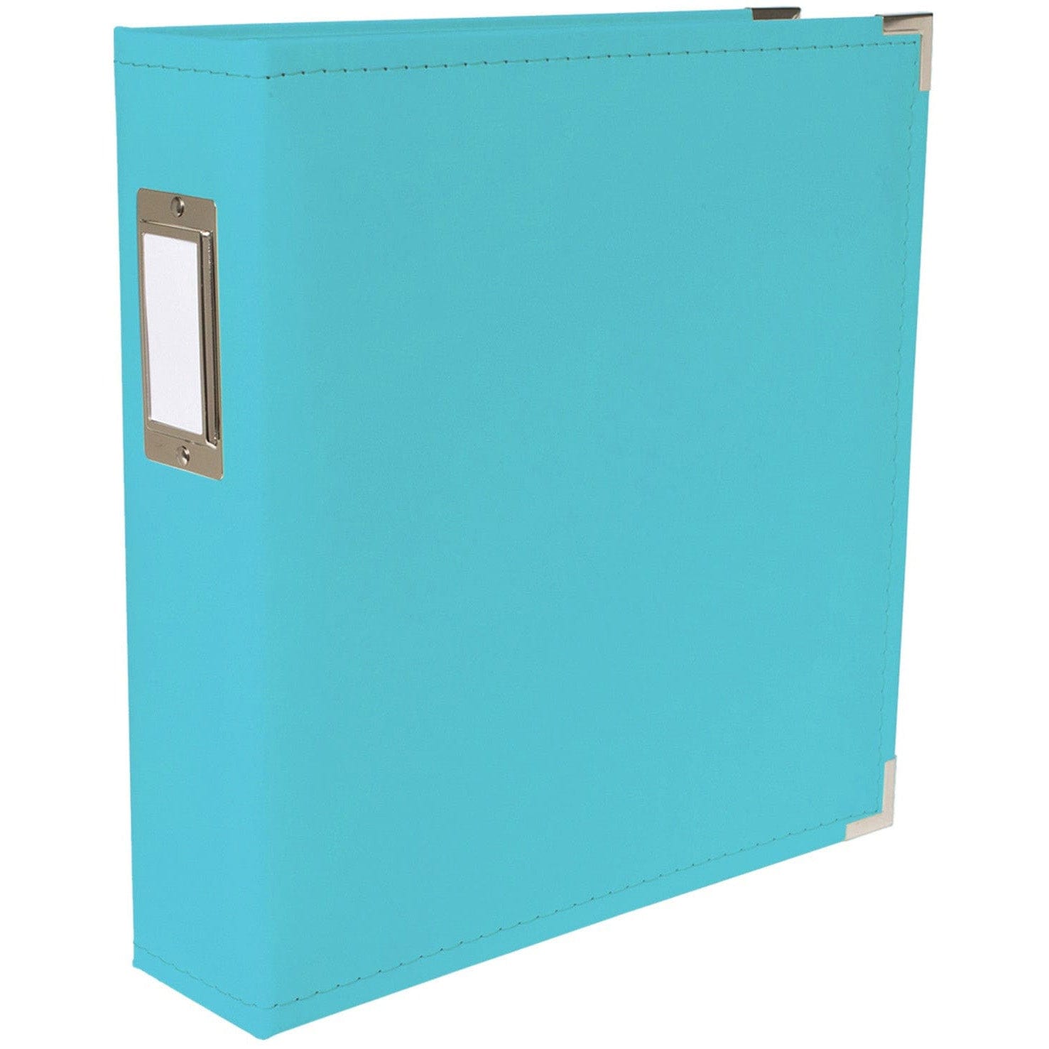 We R Makers Albums We R Makers 8.5x11 Faux Leather Photo Album - Aqua