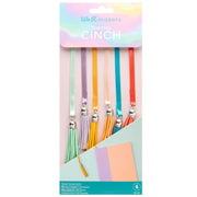 We R Makers Bookmarks We R Makers Thermal Cinch Rainbow Tassel Bookmarks - 6 Pack