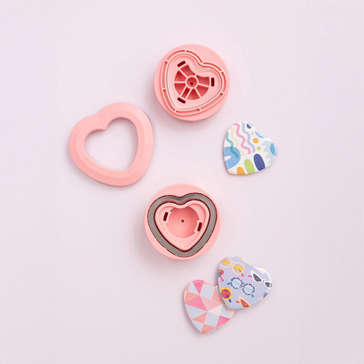 We R Makers Button Inserts We R Makers Heart Button Press Insert