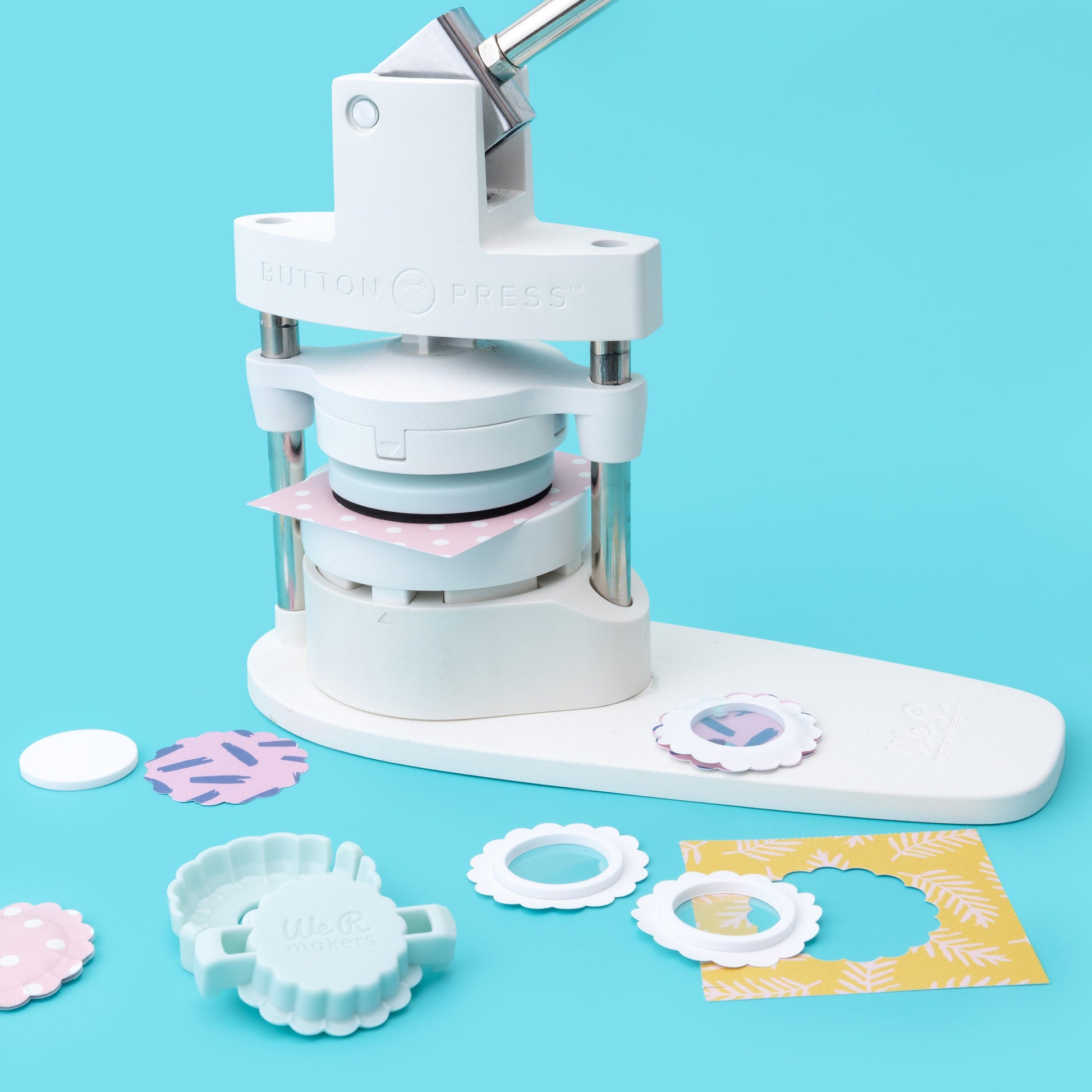 We R Makers Button Inserts We R Makers - Puffy Sticker & Shaker Button Press Insert