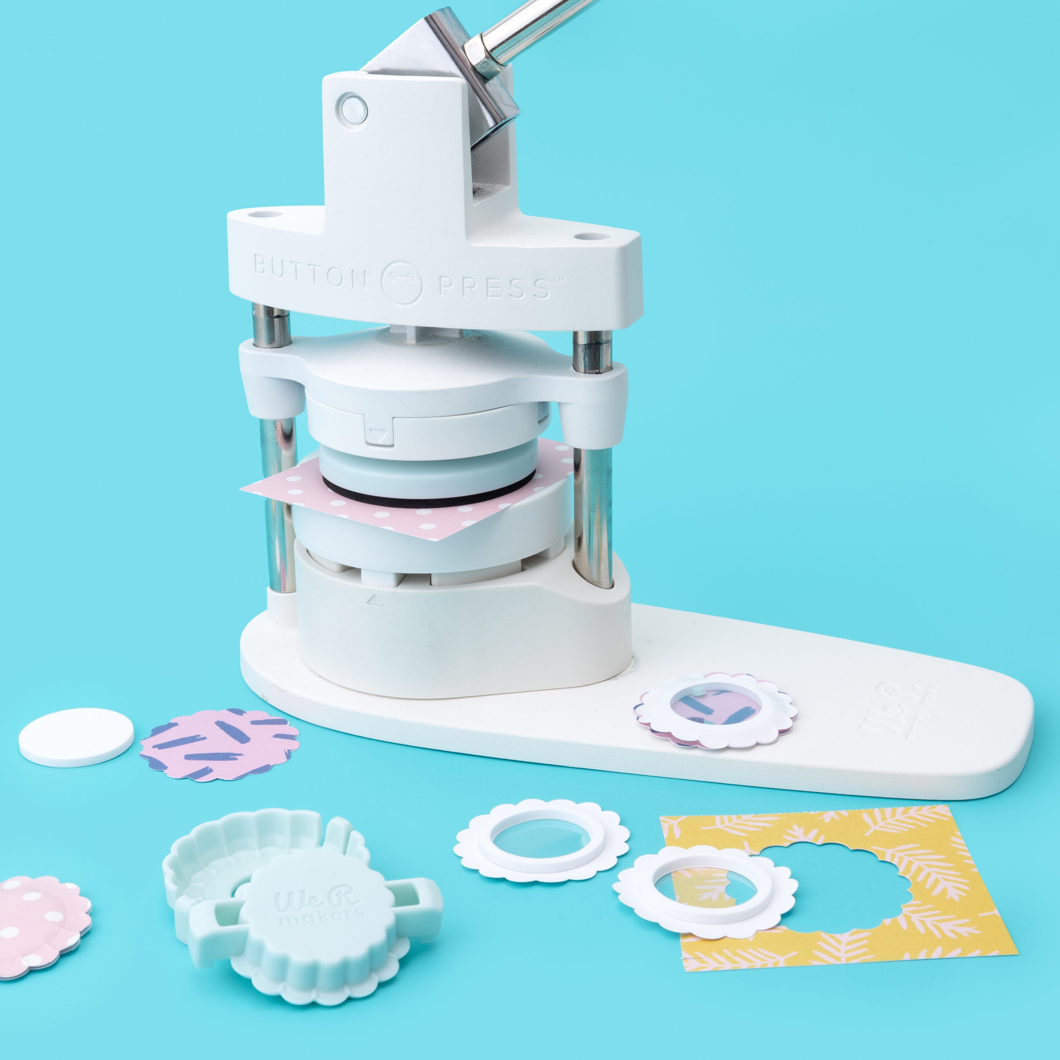 We R Makers Button Inserts We R Makers - Puffy Sticker & Shaker Button Press Insert