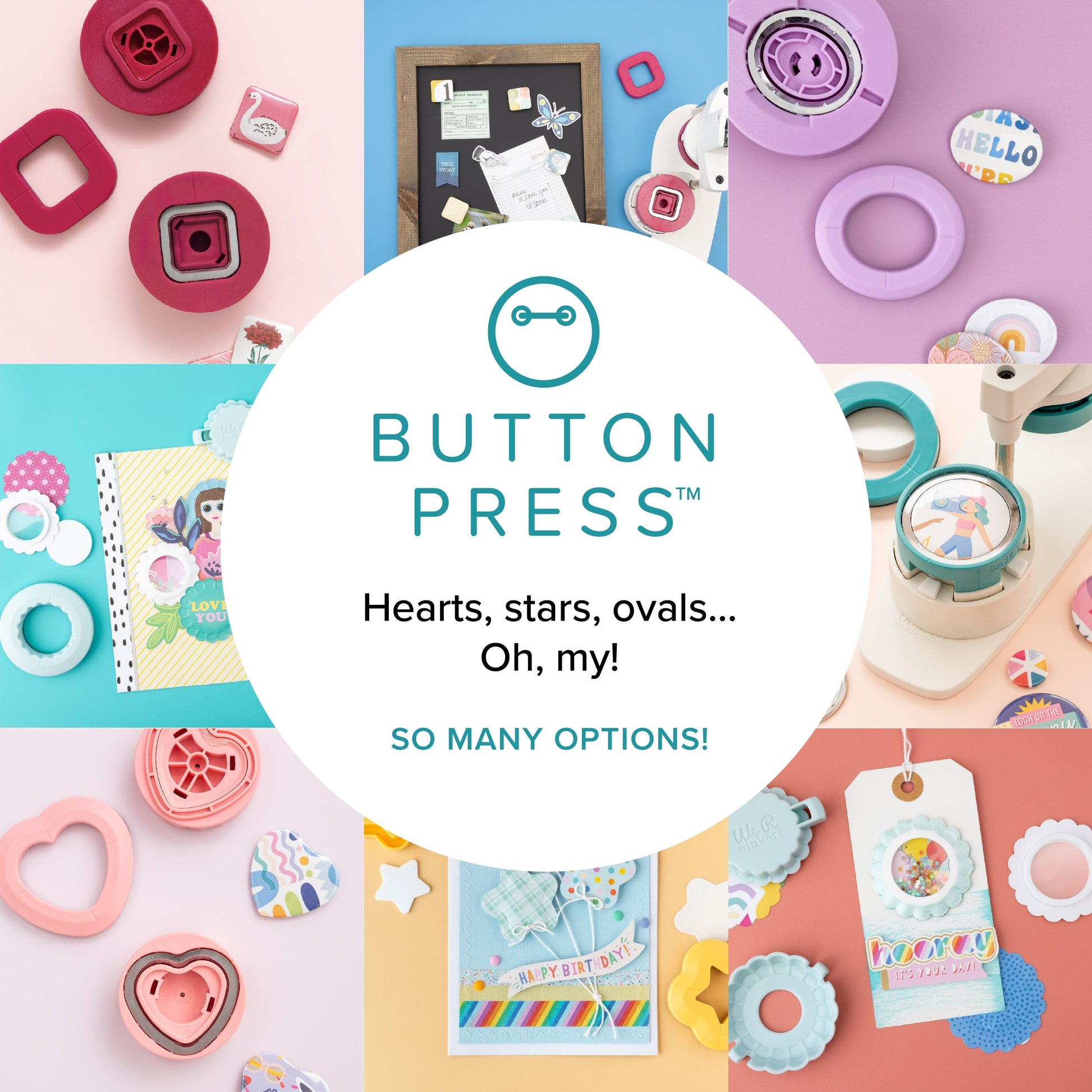 We R Makers Button Press We R Makers Button Press All In One Kit