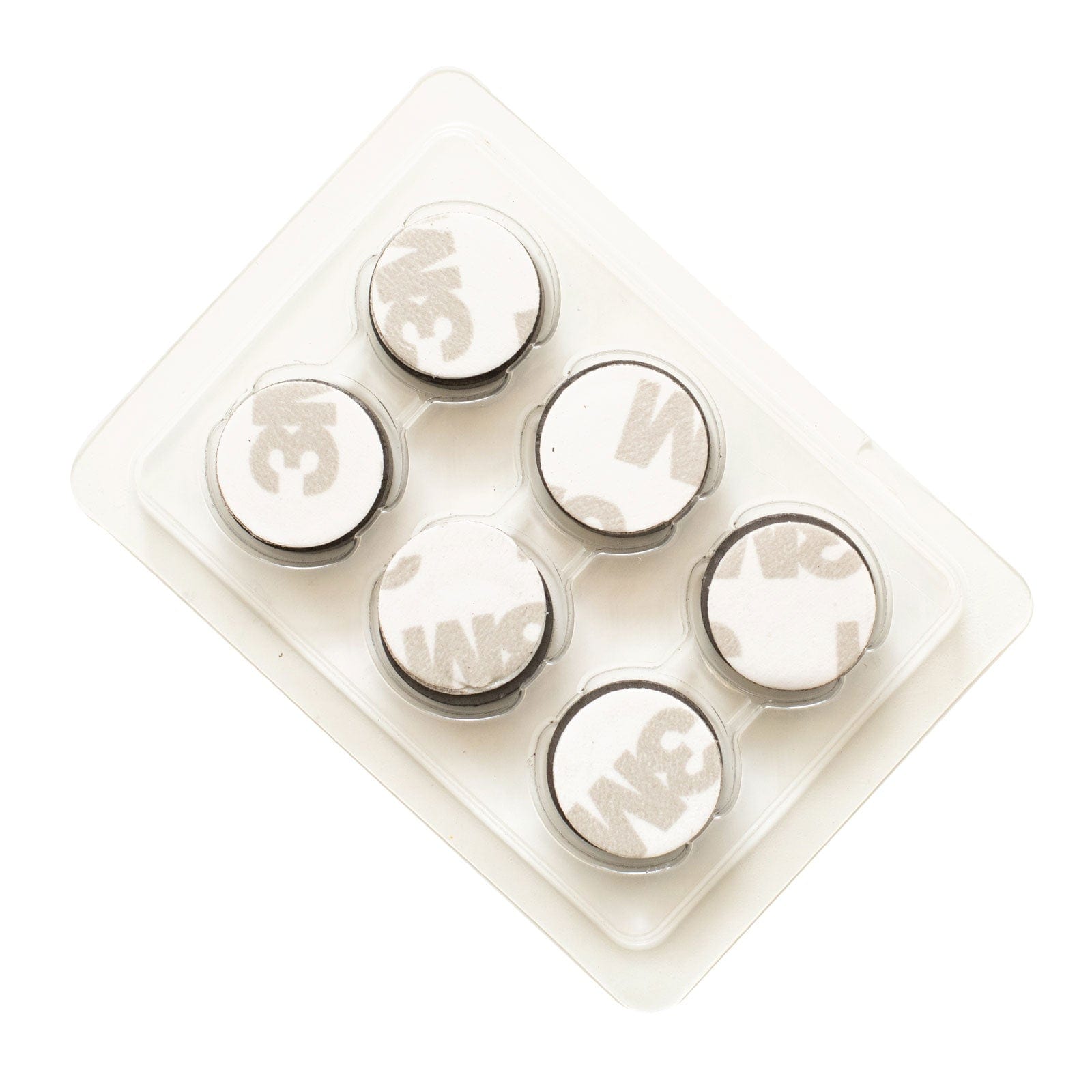 We R Makers Buttons We R Makers Button Press Adhesive Magnets Back - 6 Pack