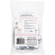 We R Makers Buttons We R Makers - Button Press Circle Buttons Bulk Refill Bag – Small (100 Pack)