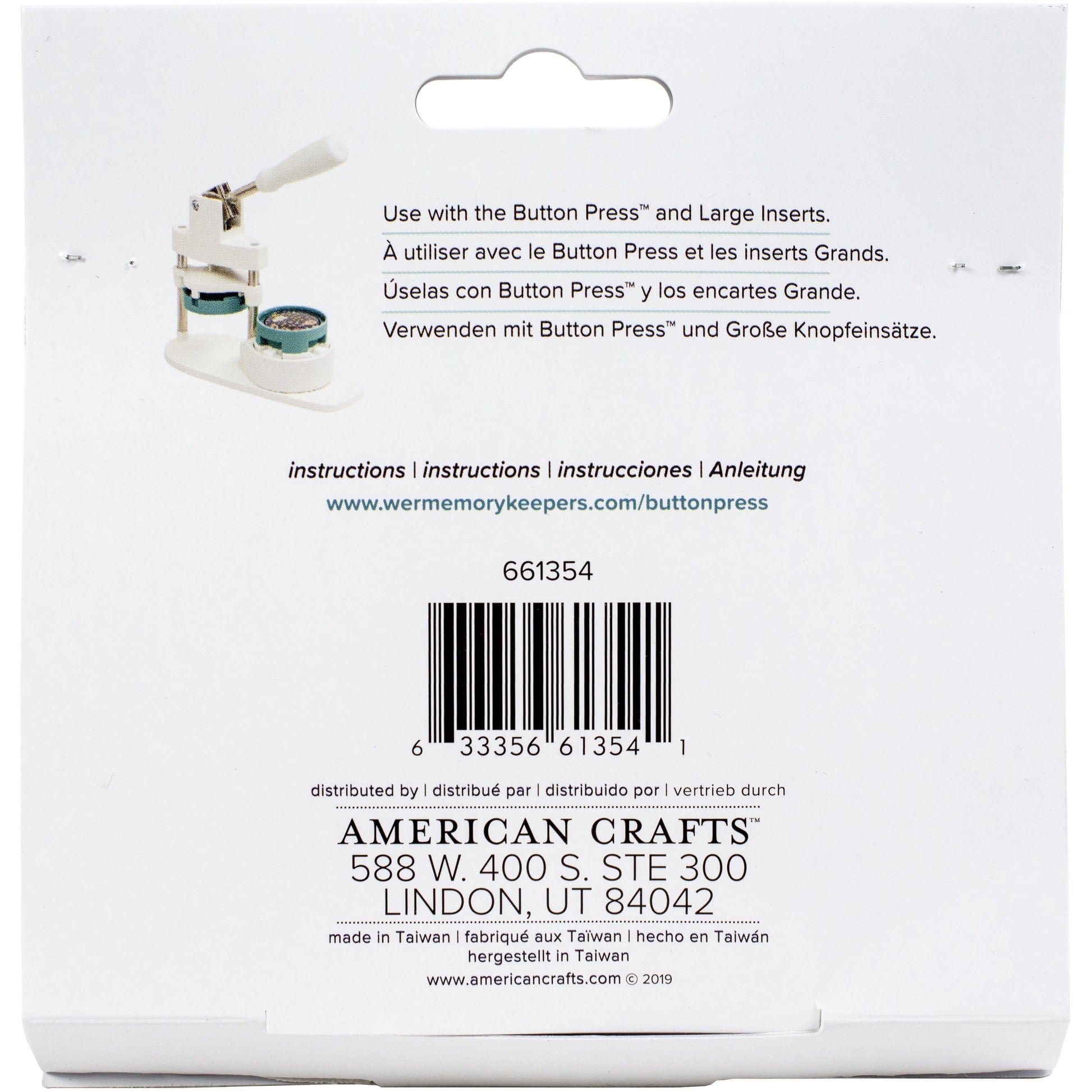We R Makers Buttons We R Makers Button Press Rosette Kit - 2 Pack