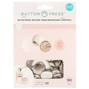 We R Makers Buttons We R Makers Button Press Small 25mm Button Pieces - 30 Pack