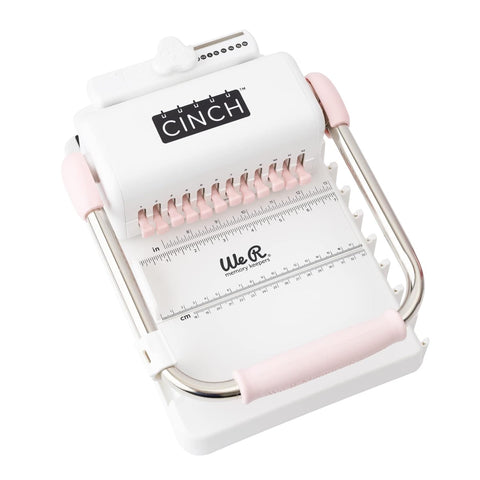 We R Makers Cinch Pink - Punches Square Holes We R Makers Cinch Book Binding Machine 2