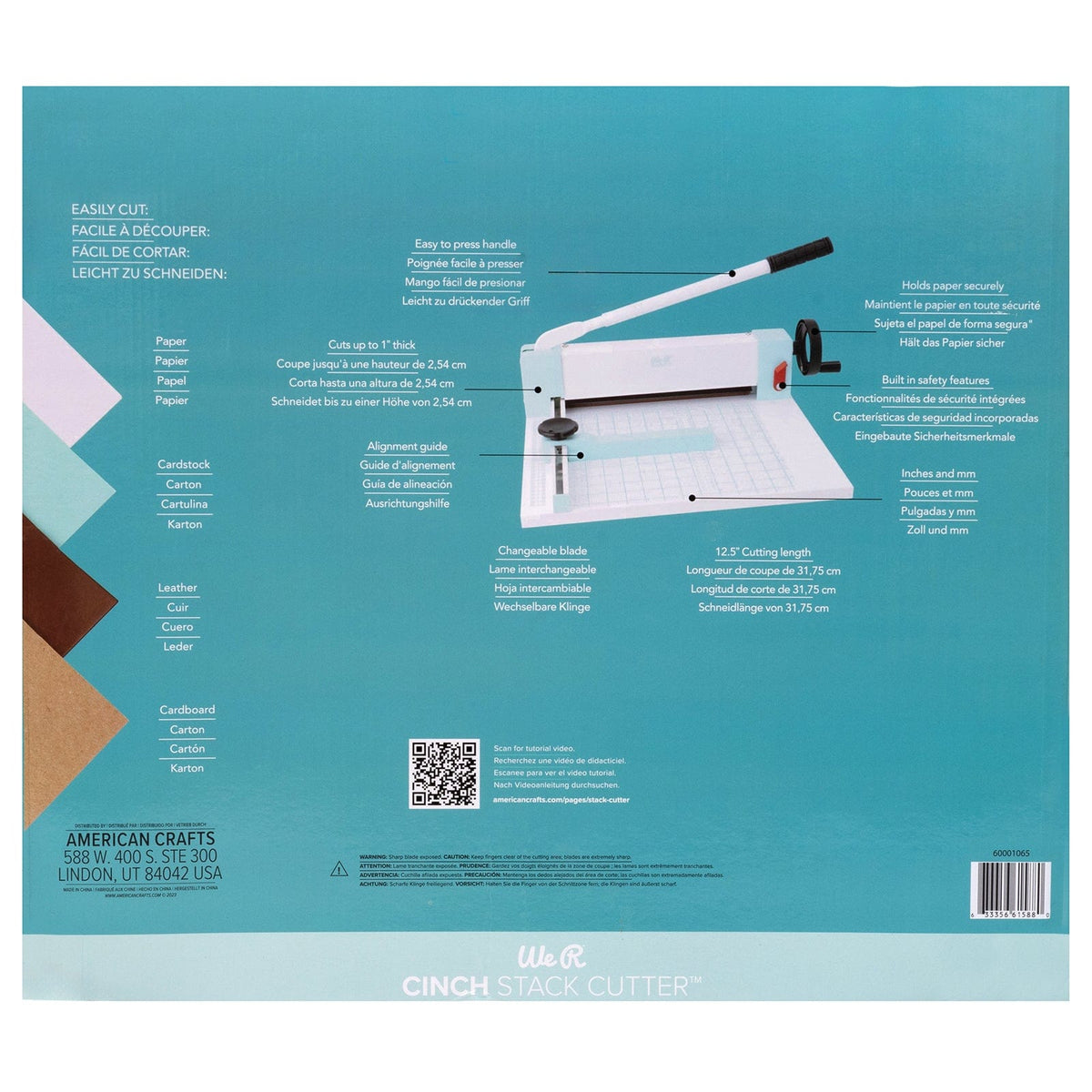 We R Makers Cinch Stack Cutter We R Makers Cinch Stack Cutter