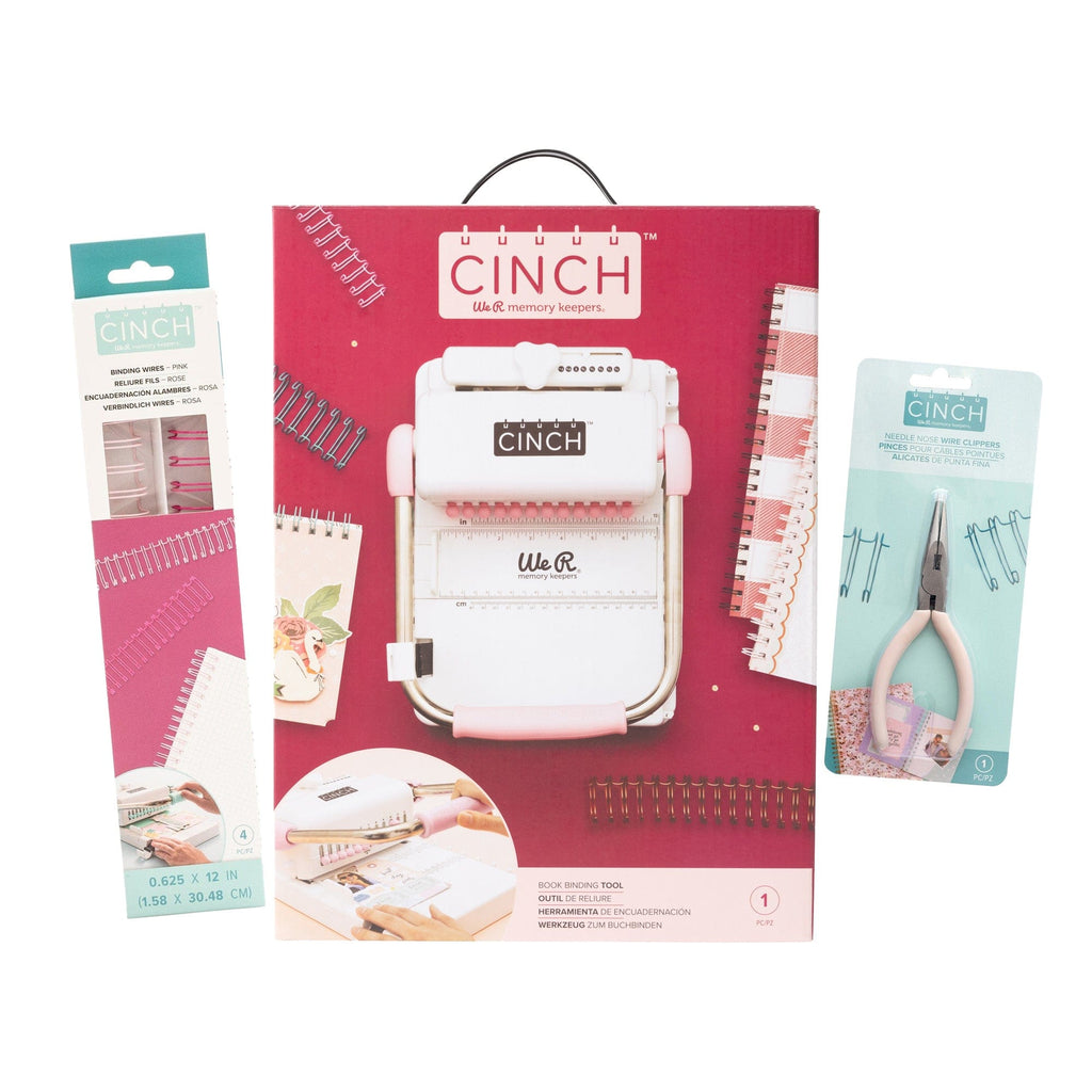 We R Makers Cinch We R Makers - Cinch Book Square Binding Machine 2 - Team Pink