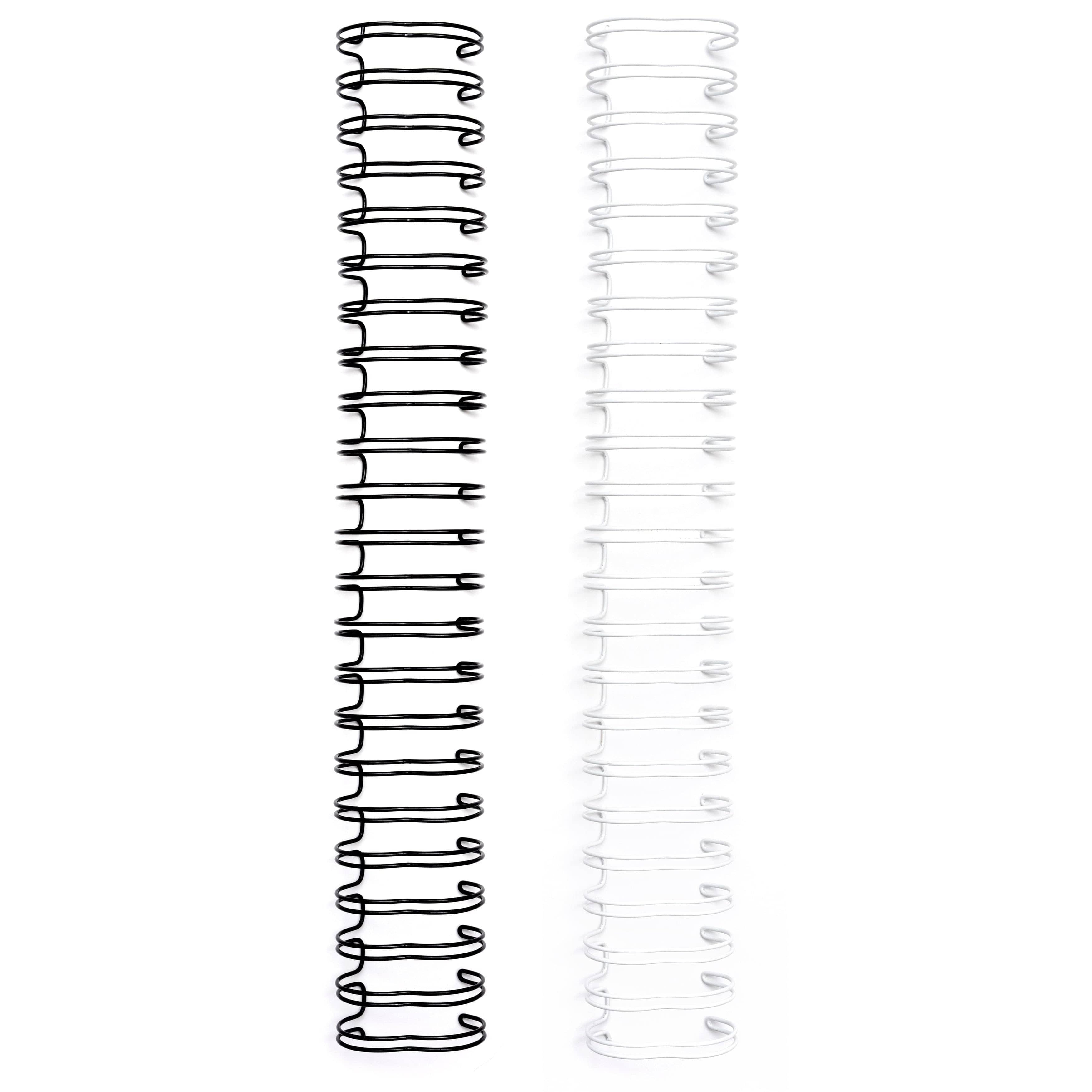 We R Makers Cinch Wires 1" 4/Pkg-Black & White