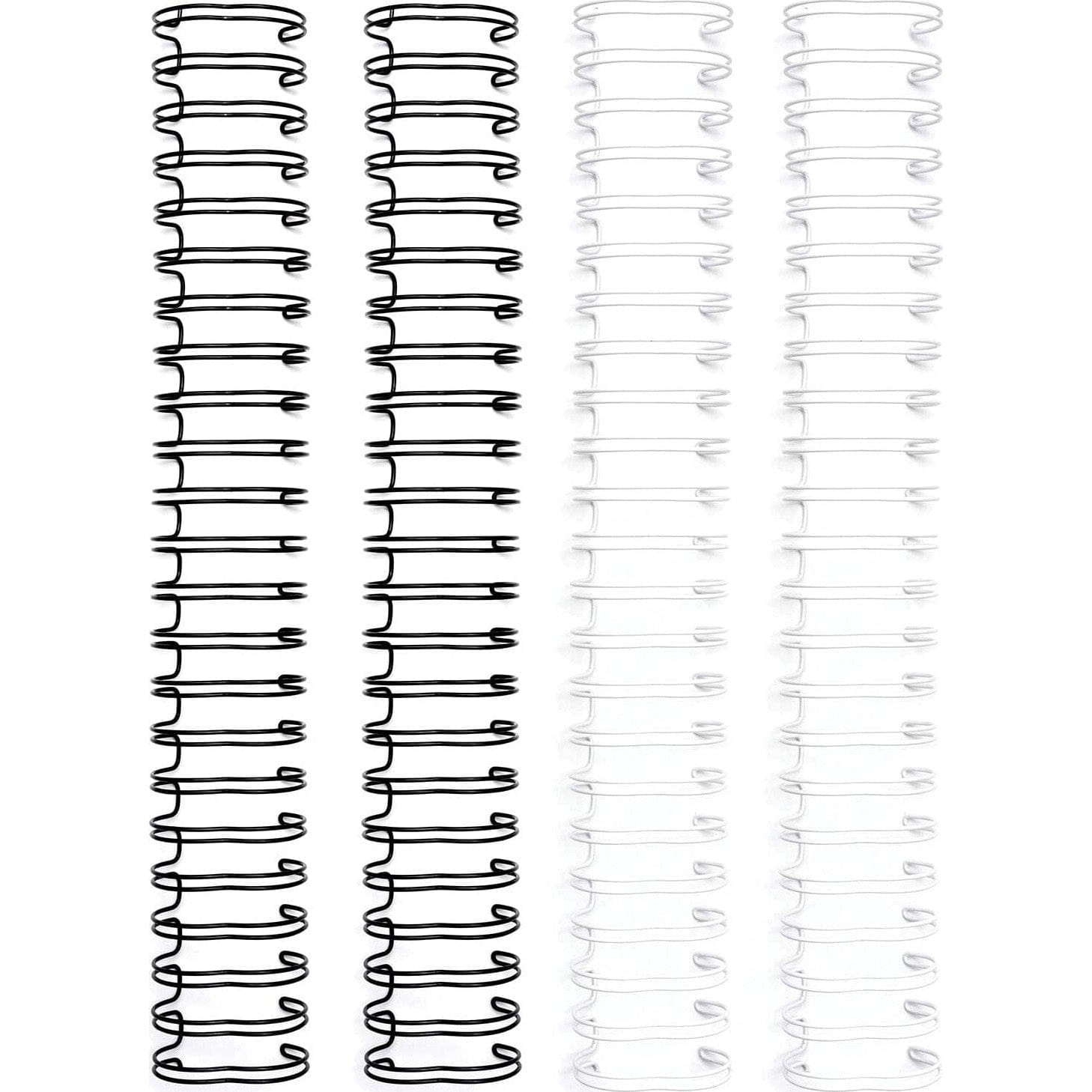 We R Makers Cinch Wires 1" 4/Pkg-Black & White