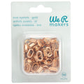 We R Makers - Oval Size Eyelets - Gold (50 Pack)