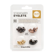We R Makers Clips & Fasteners We R Standard Eyelets, 60 pack - Available in Multiple Colors