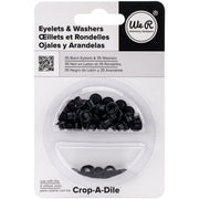 We R Makers Clips & Fasteners We R Standard Size Eyelets & Washers - Available in Multiple Color Sets