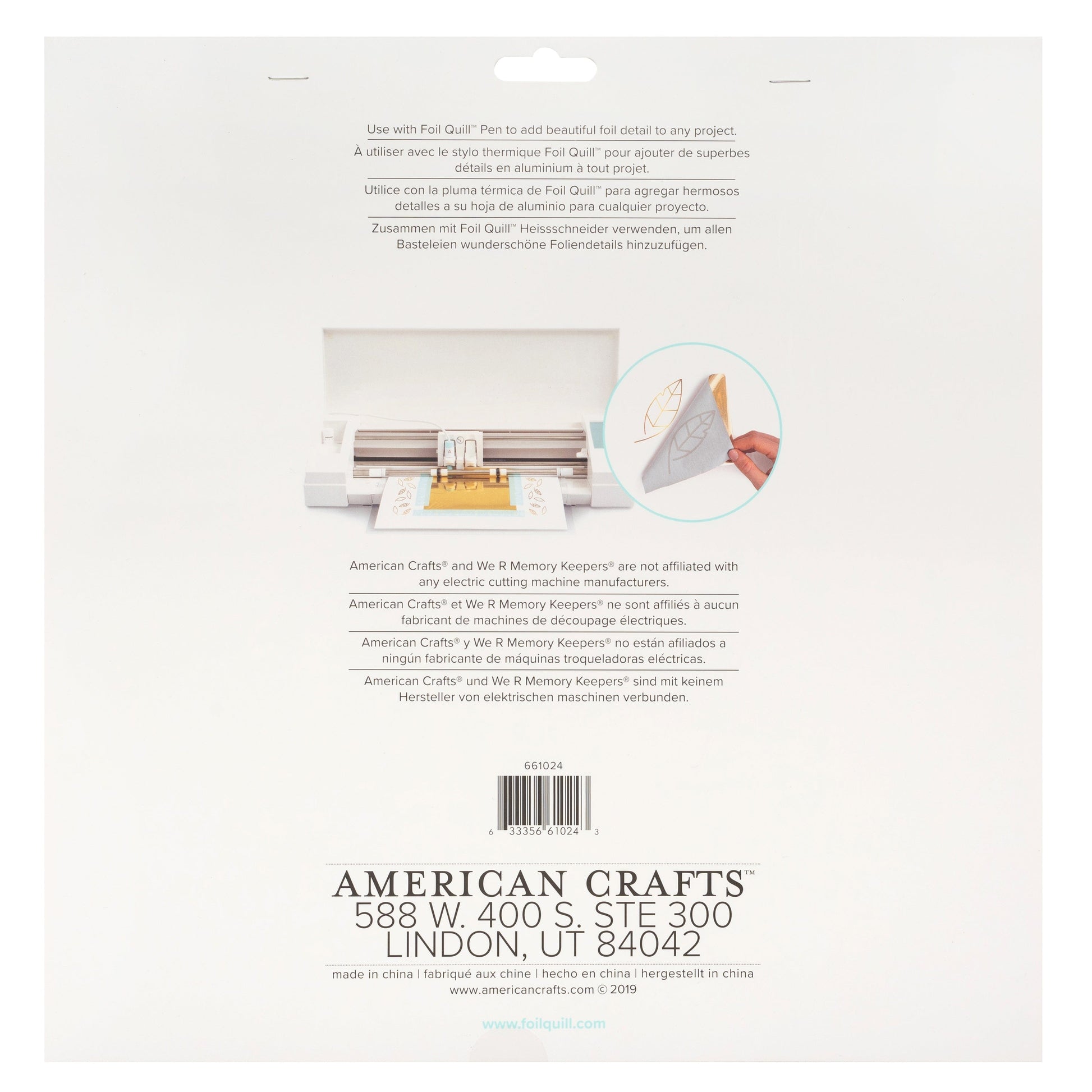 We R Makers Craft Materials We R Makers 12x12" Foil Quill Foil Sheet Packs - Available in Multiple Color Sets