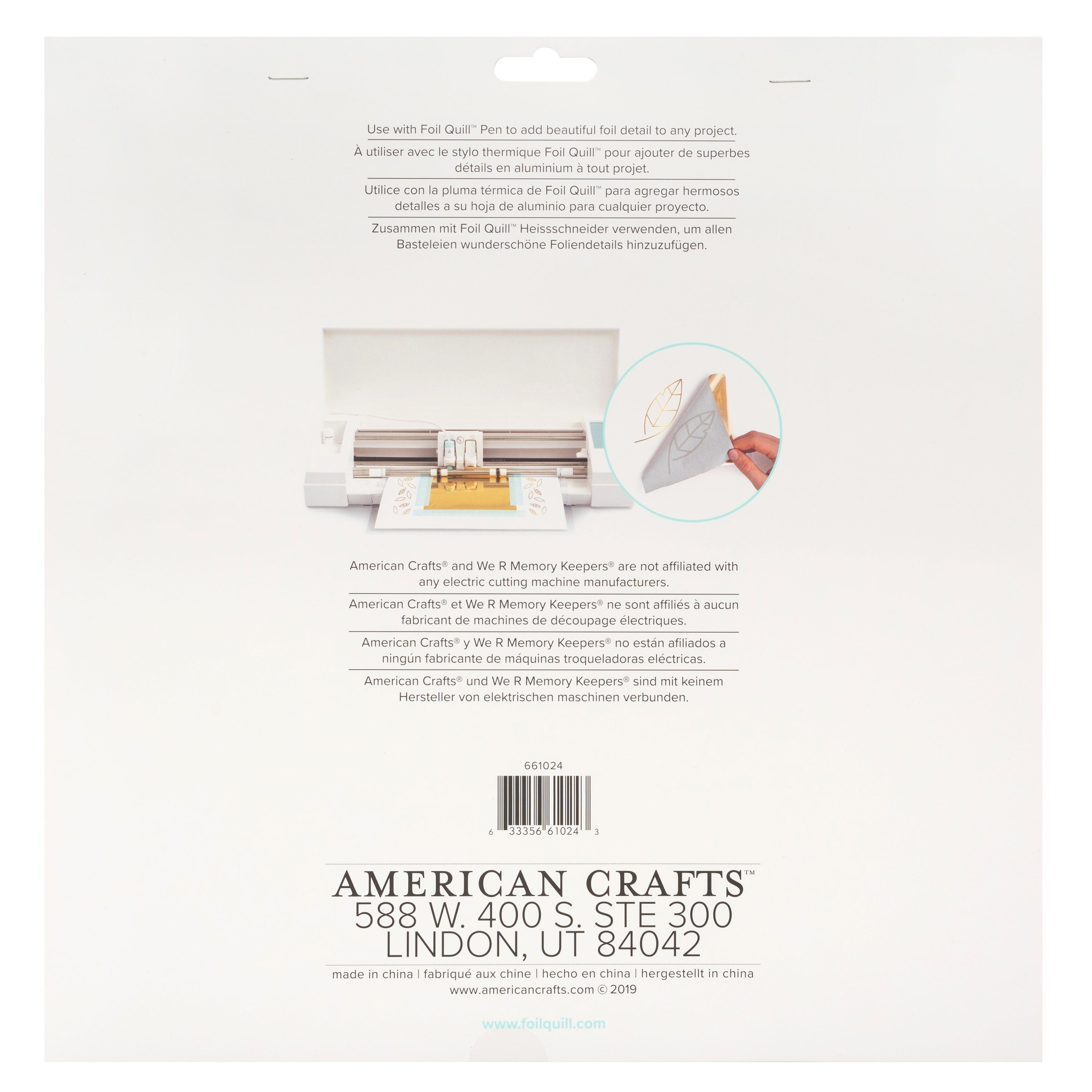 We R Makers Craft Materials We R Makers 12x12" Foil Quill Foil Sheet Packs - Available in Multiple Color Sets