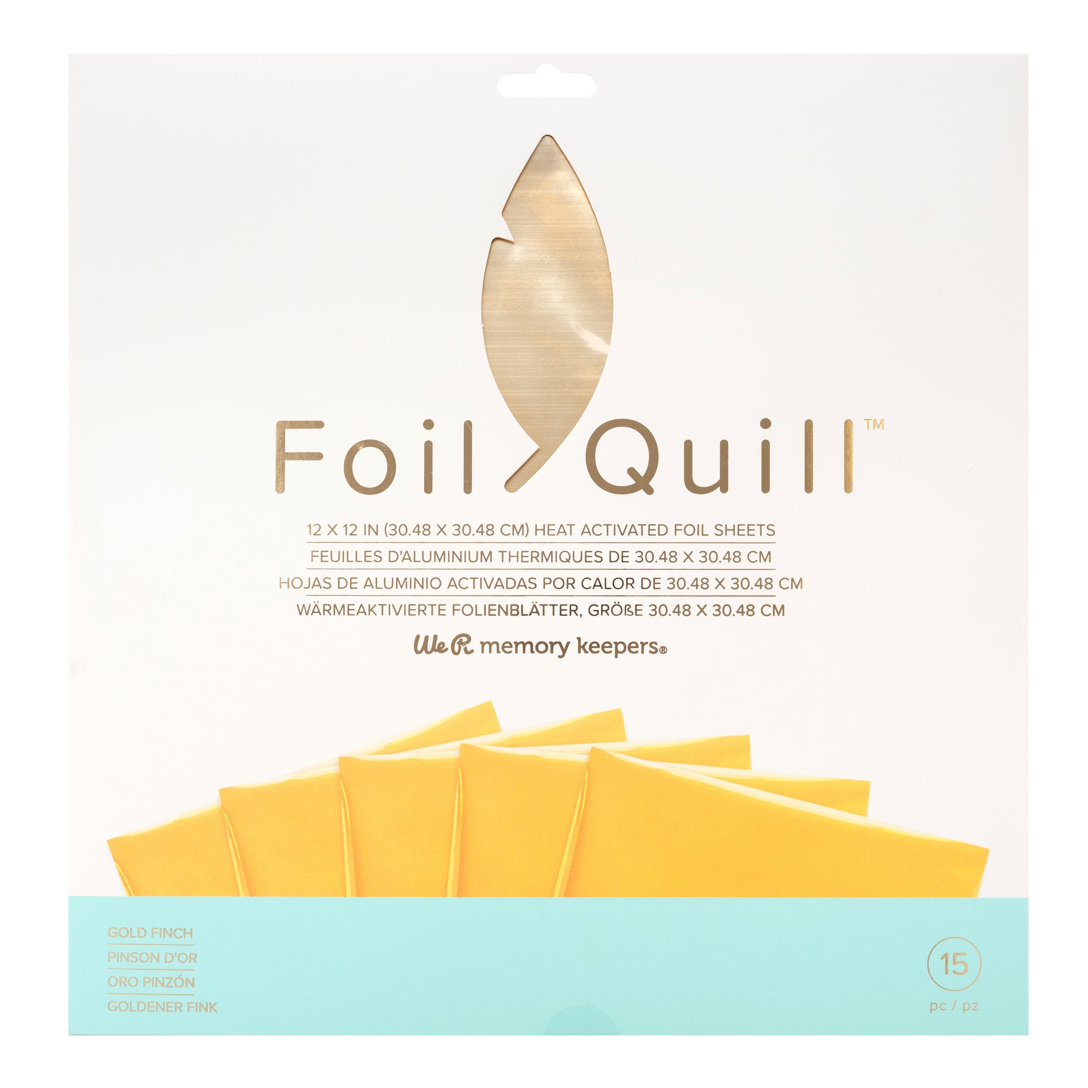 We R Makers Craft Materials We R Makers 12x12" Foil Quill Foil Sheet Packs - Available in Multiple Color Sets