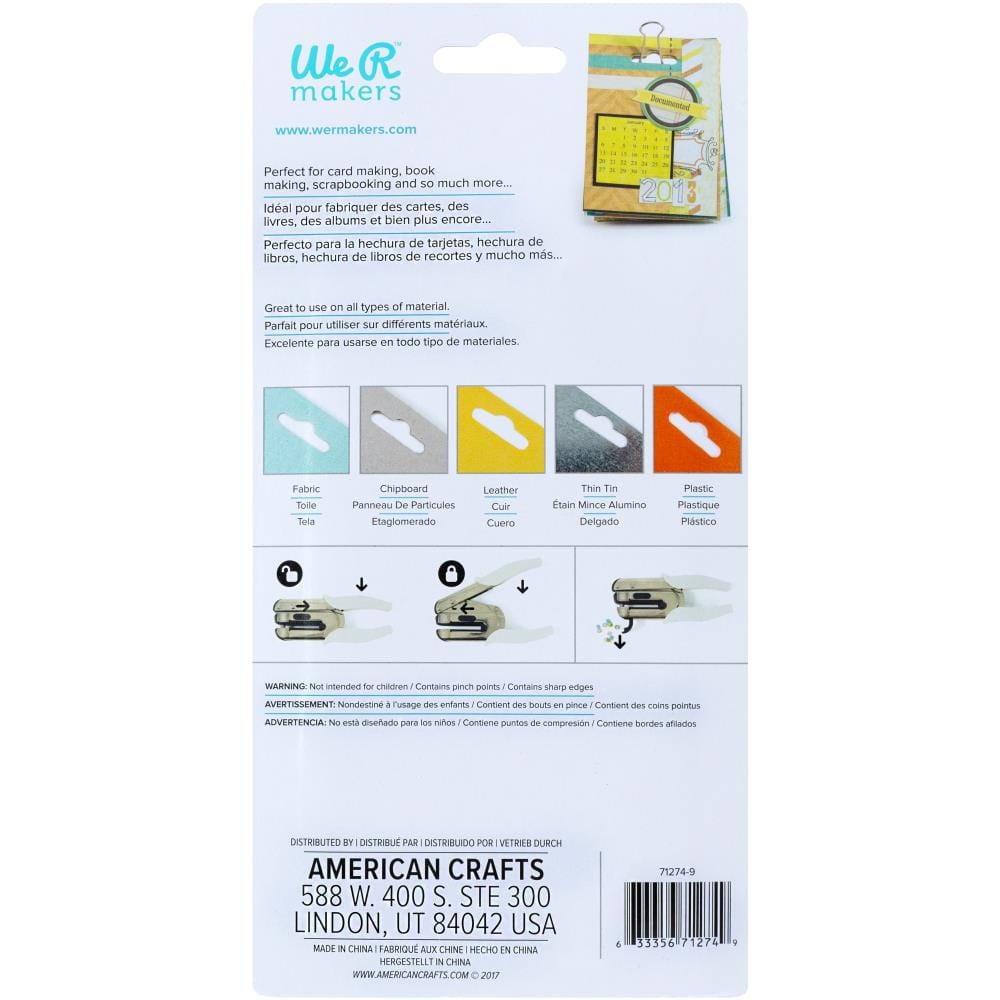 We R Makers Crop-A-Dile We R Crop-A-Dile - Euro Hook Power Punch