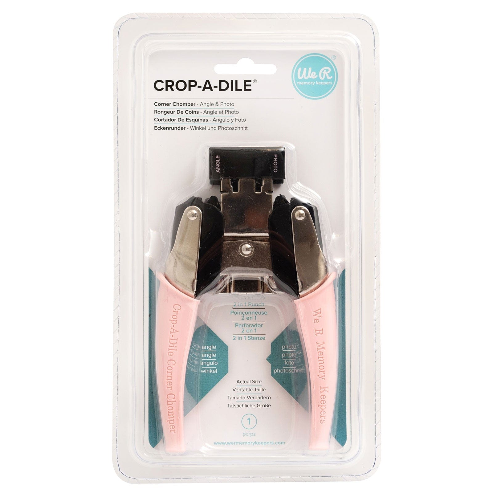 We R Makers Crop-A-Dile We R Makers Crop-A-Dile Angle & Photo Corner Chomper Punch