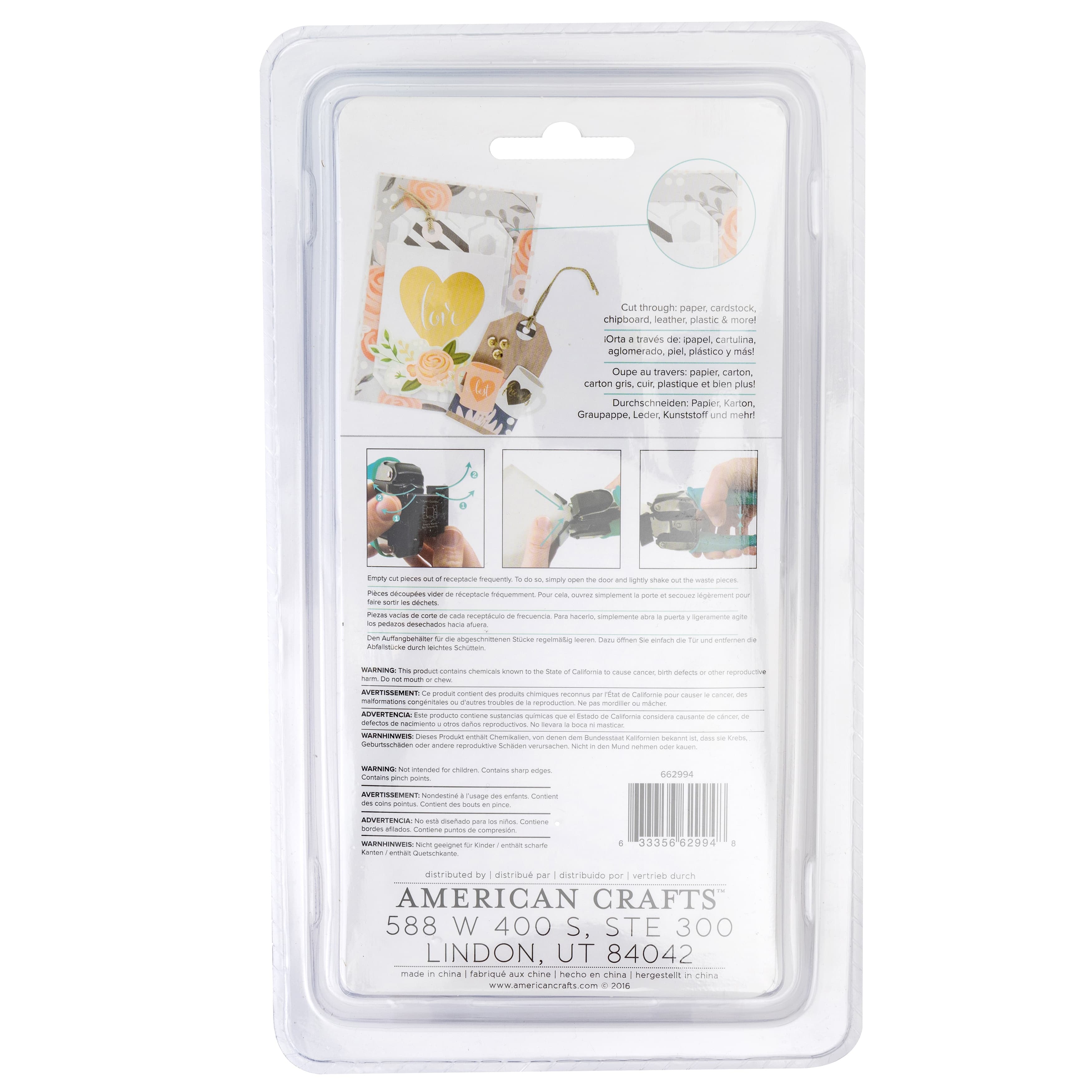 We R Makers Crop-A-Dile We R Makers - Crop-A-Dile Corner Chomper Punch - Small & Large Angle