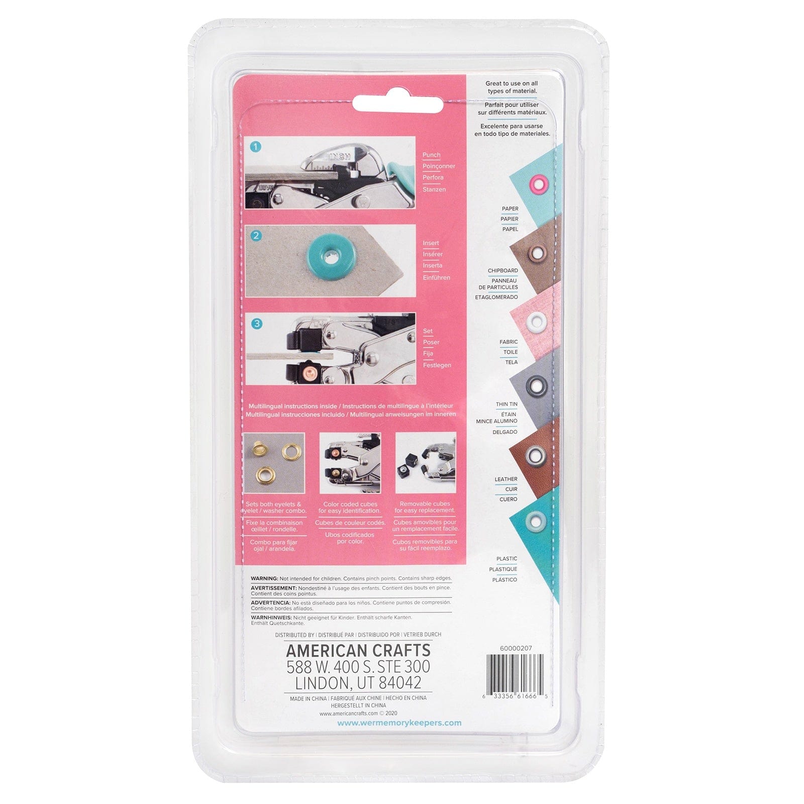 We R Makers Crop-A-Dile We R Makers Crop-A-Dile Hole Punch & Eyelet Setter