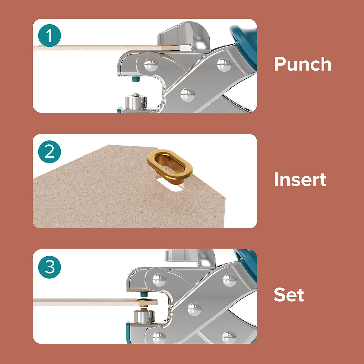We R Makers Crop-A-Dile We R Makers Crop-A-Dile - Hole Punch & Eyelet Setter - Oval