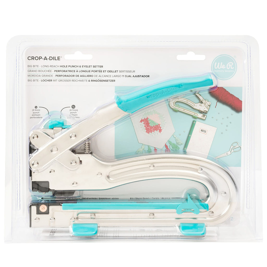 We R Makers Crop-A-Dile We R Makers - Crop-A-Dile II Big Bite Punch - Long Reach and Eyelet Setter