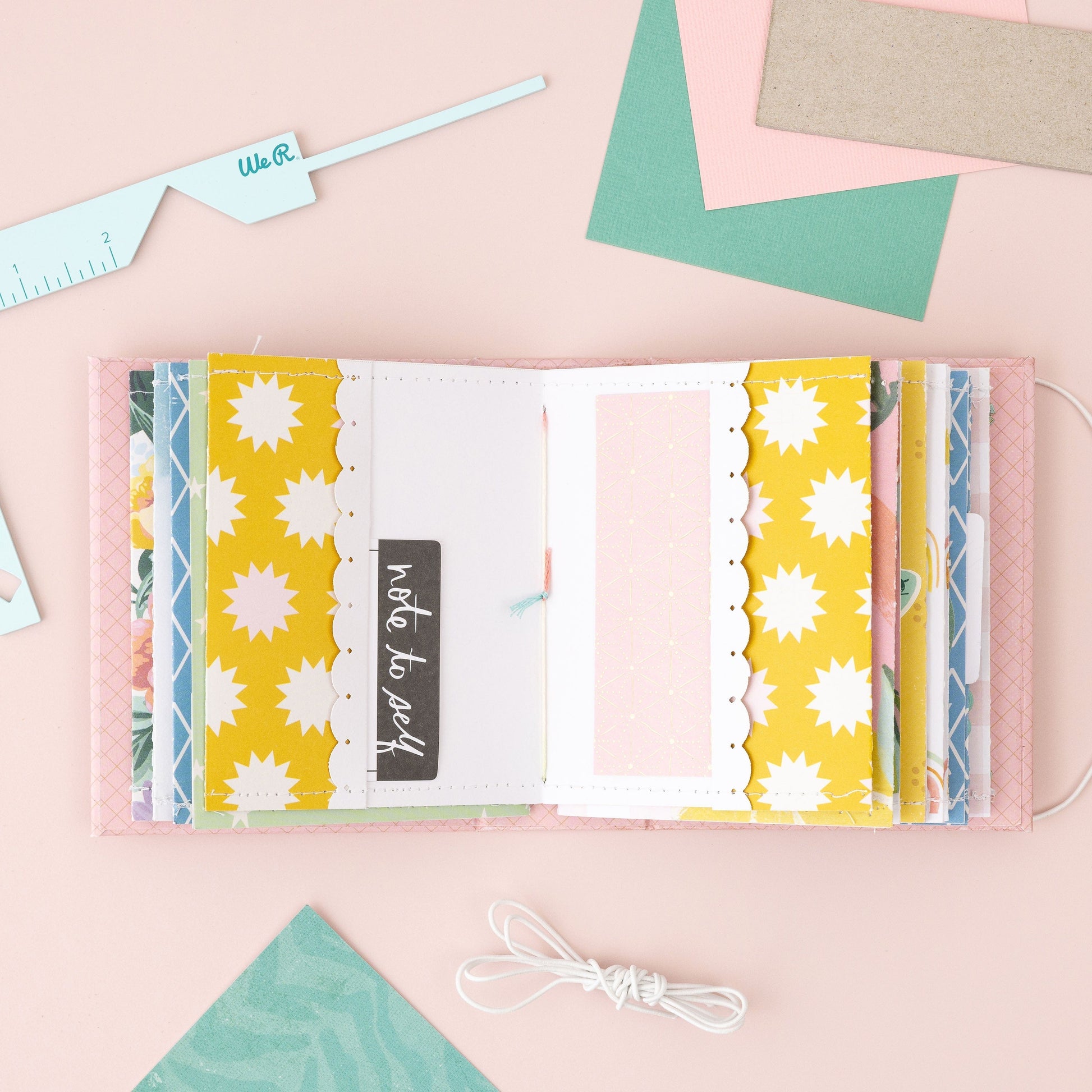 We R Makers Cutting Tools We R Book Cover Guide-Mint