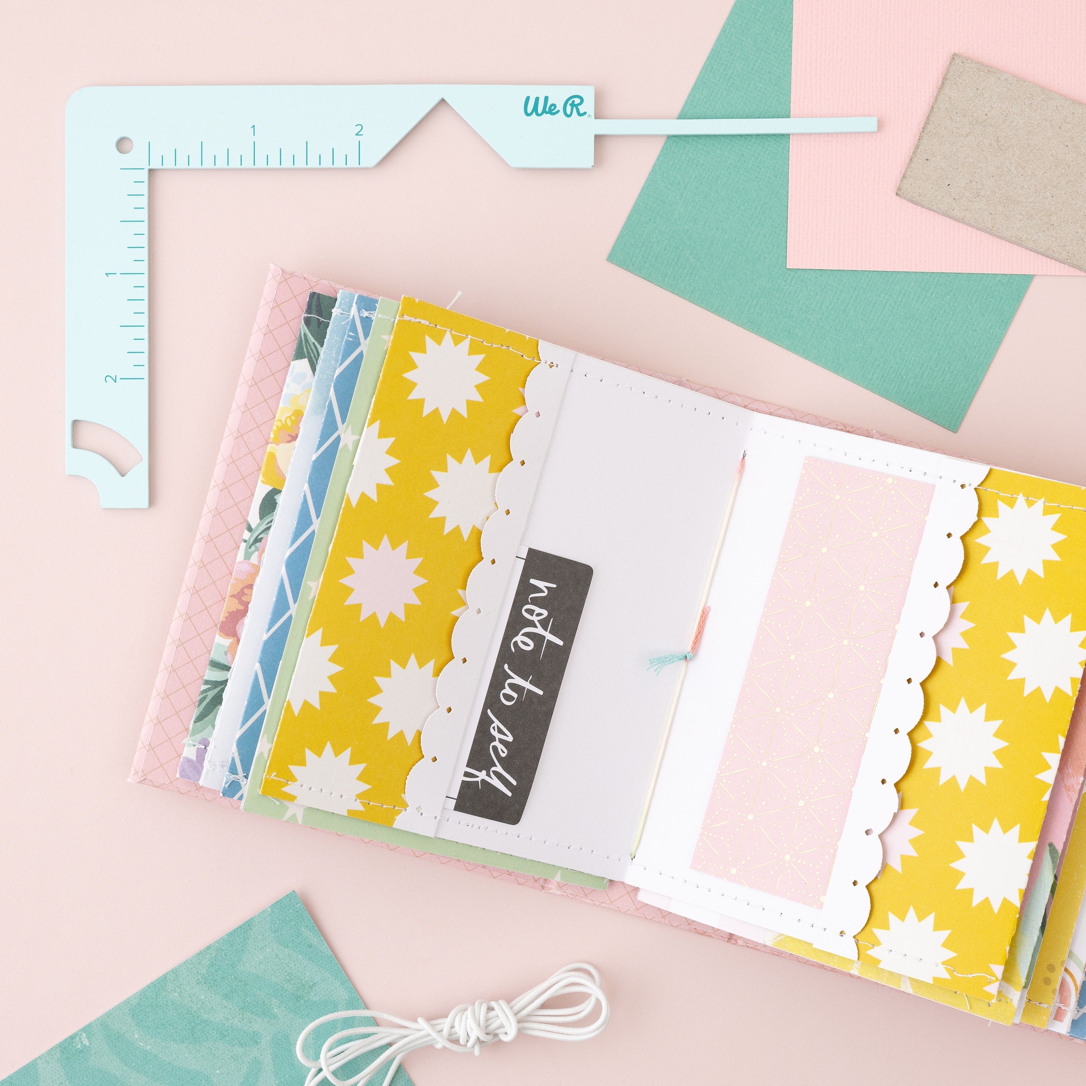 We R Makers Cutting Tools We R Book Cover Guide-Mint