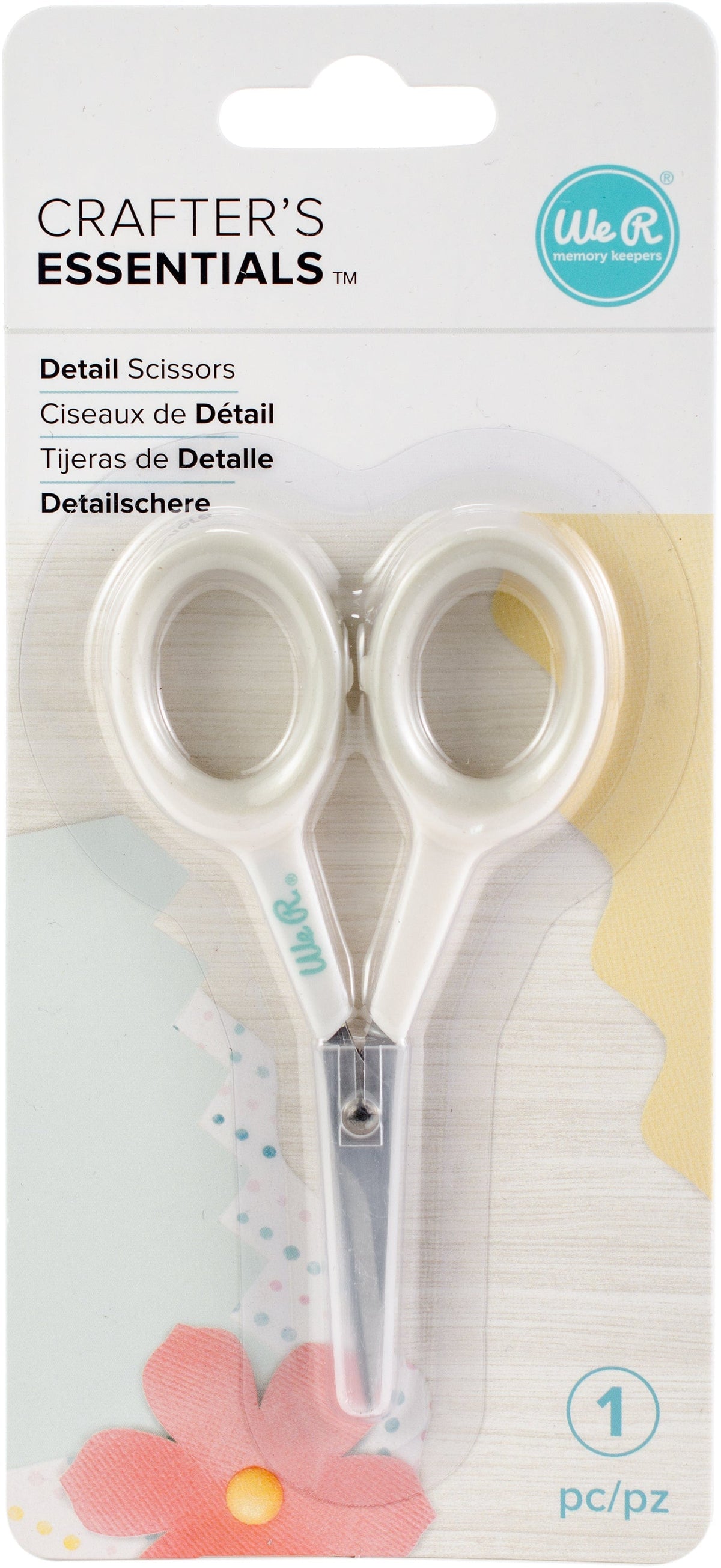 We R Makers Cutting Tools We R Makers Detail Scissors-White