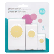We R Makers Cutting Tools We R Makers - Scallop Circle Layering 3 Pack Punch Set