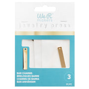 We R Makers Jewelry Press We R Makers – Jewelry Press Stainless Steel Bar Charms – 3 Pack