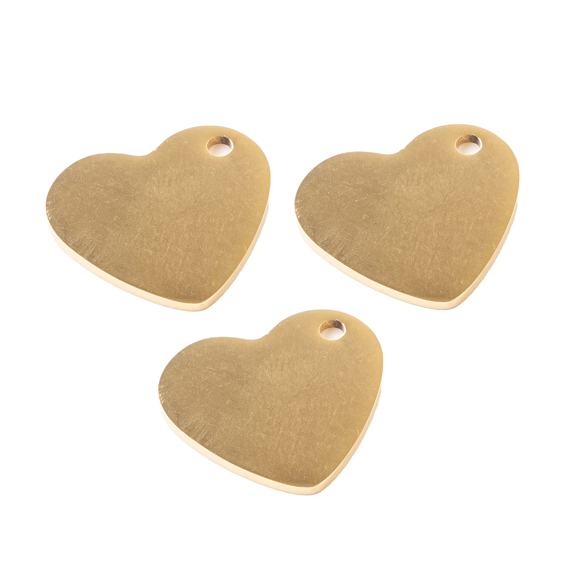We R Makers Jewelry Press We R Makers – Jewelry Press Stainless Steel Hearts Charms – 3 Pack