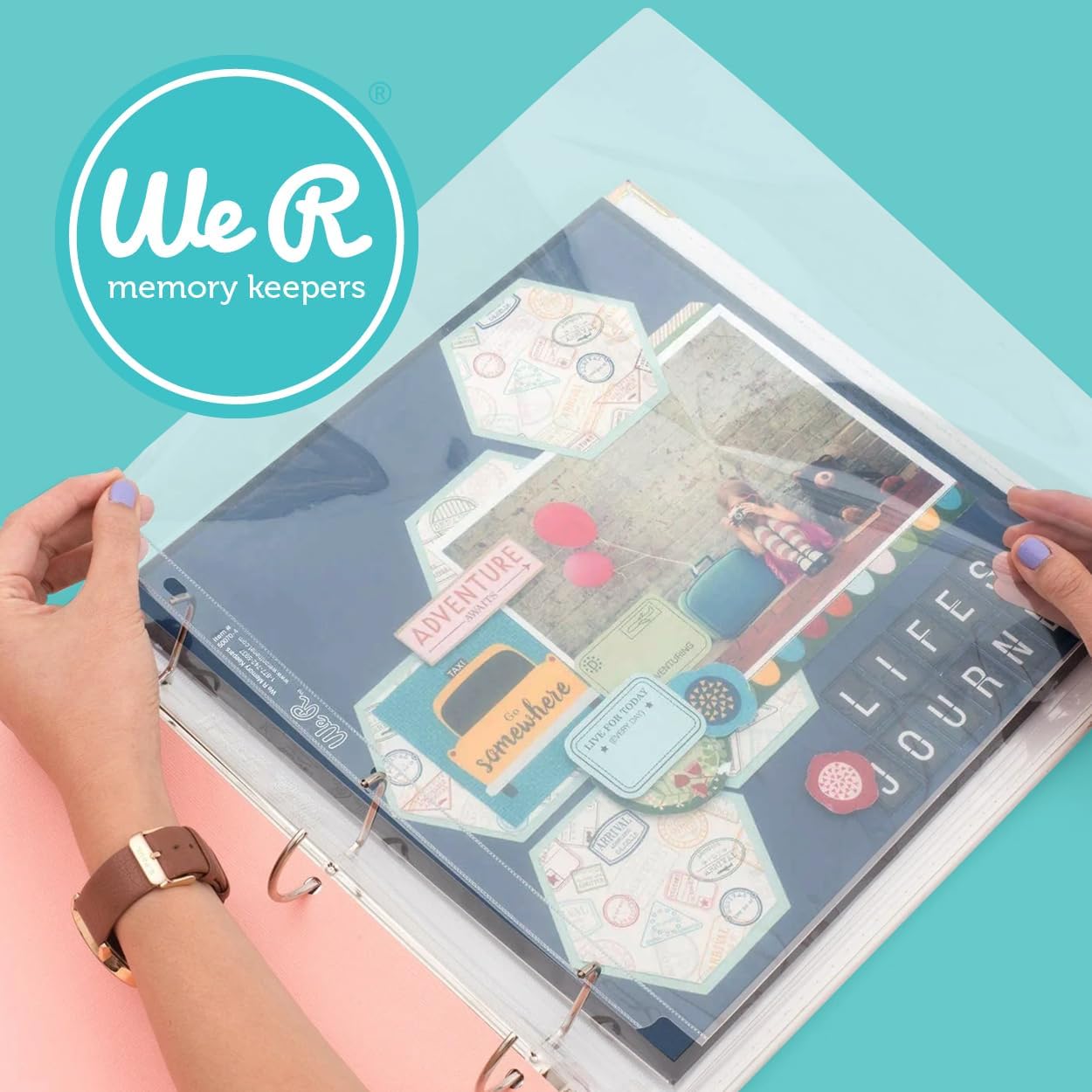 We R Makers Page Protectors We R Makers 12" x 12" Photo Album & Scrapbook Non-Glare Page Protectors, 30 Sleeves (3-Pack)