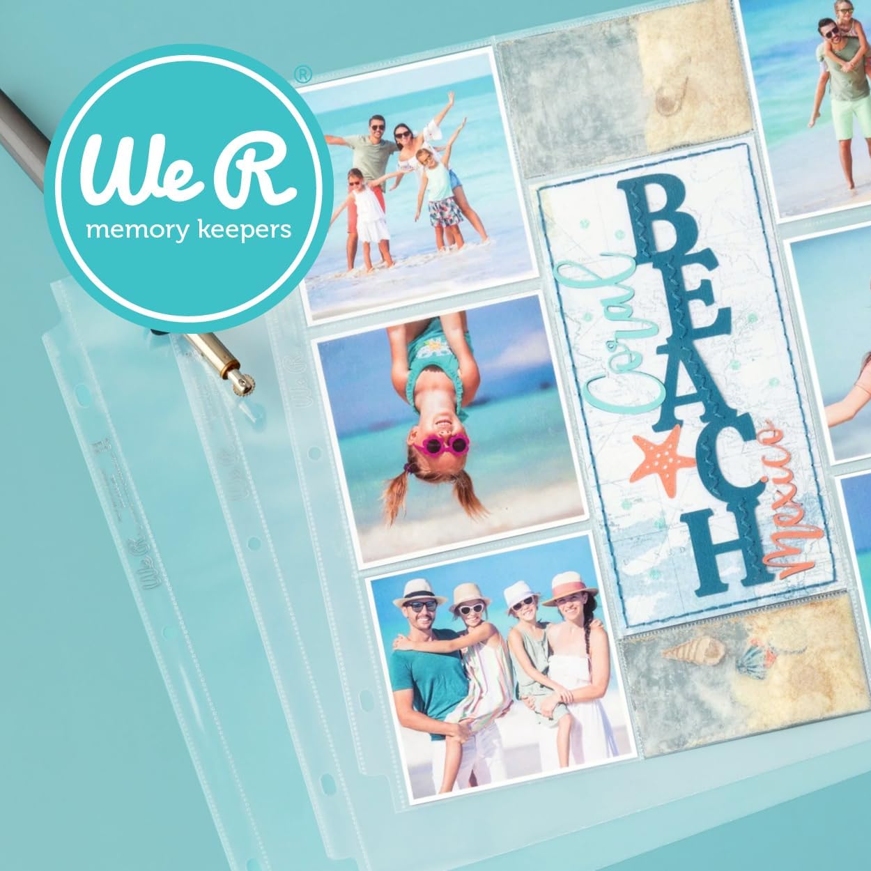We R Makers Page Protectors We R Makers 12" x 12" Photo Album & Scrapbook Non-Glare Page Protectors, 30 Sleeves (3-Pack)