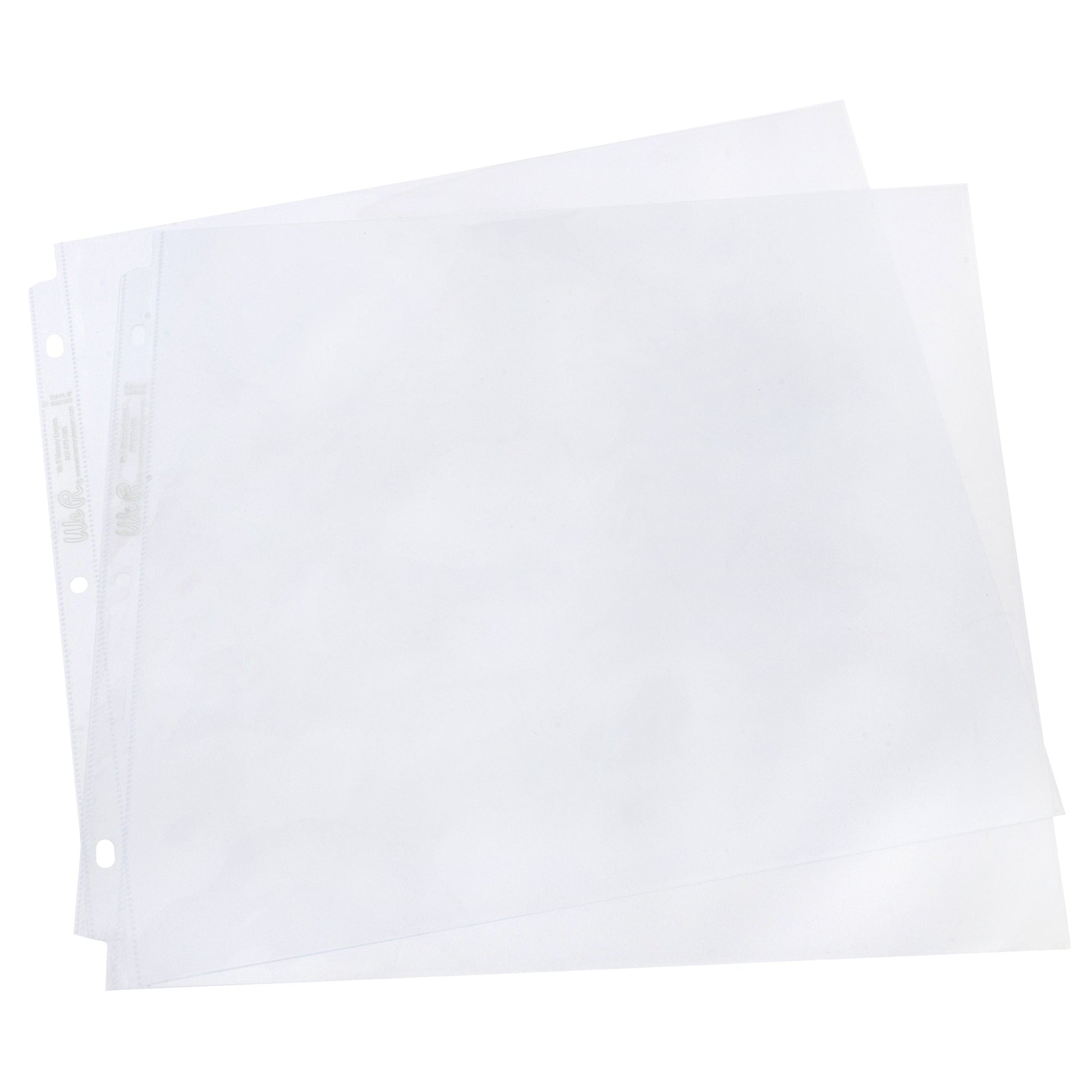We R Makers Page Protectors We R Makers 12x12 Non-Glare Page Protectors - 10 Pack