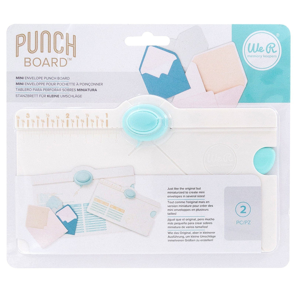 We R Makers Punch Board We R Makers Mini Envelope Punch Board