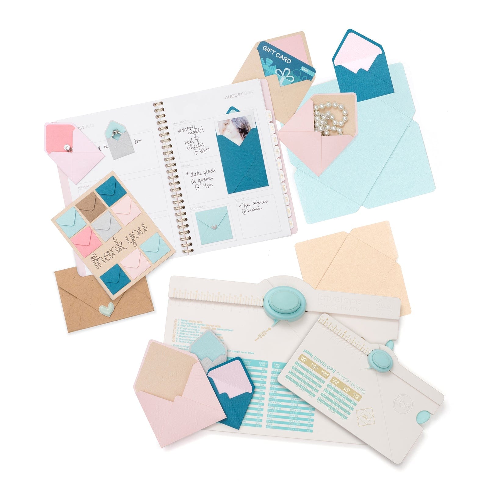 We R Makers Punch Board We R Makers Mini Envelope Punch Board