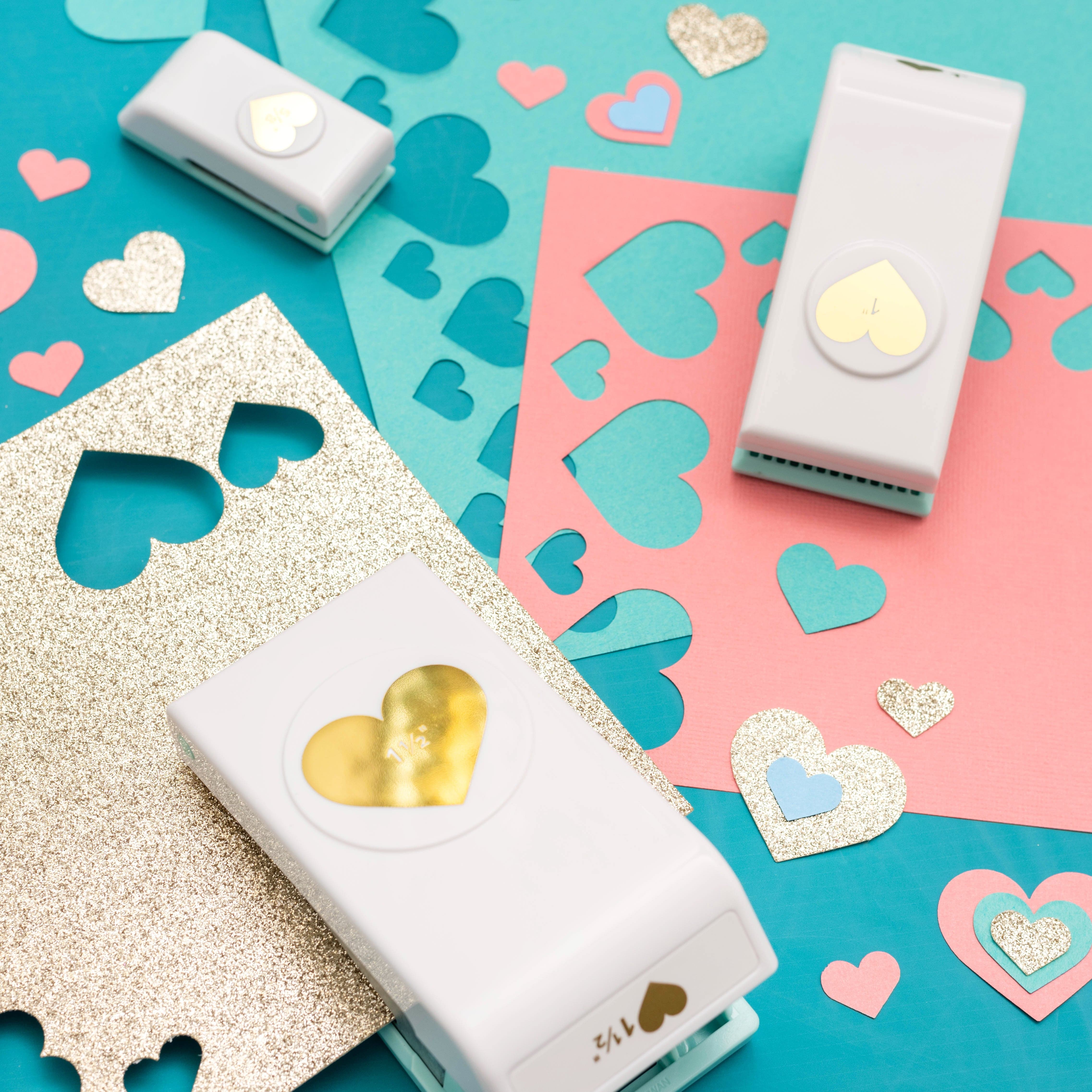 We R Makers Punches We R Makers Hearts Layering 3 Pack Paper Pucnhes