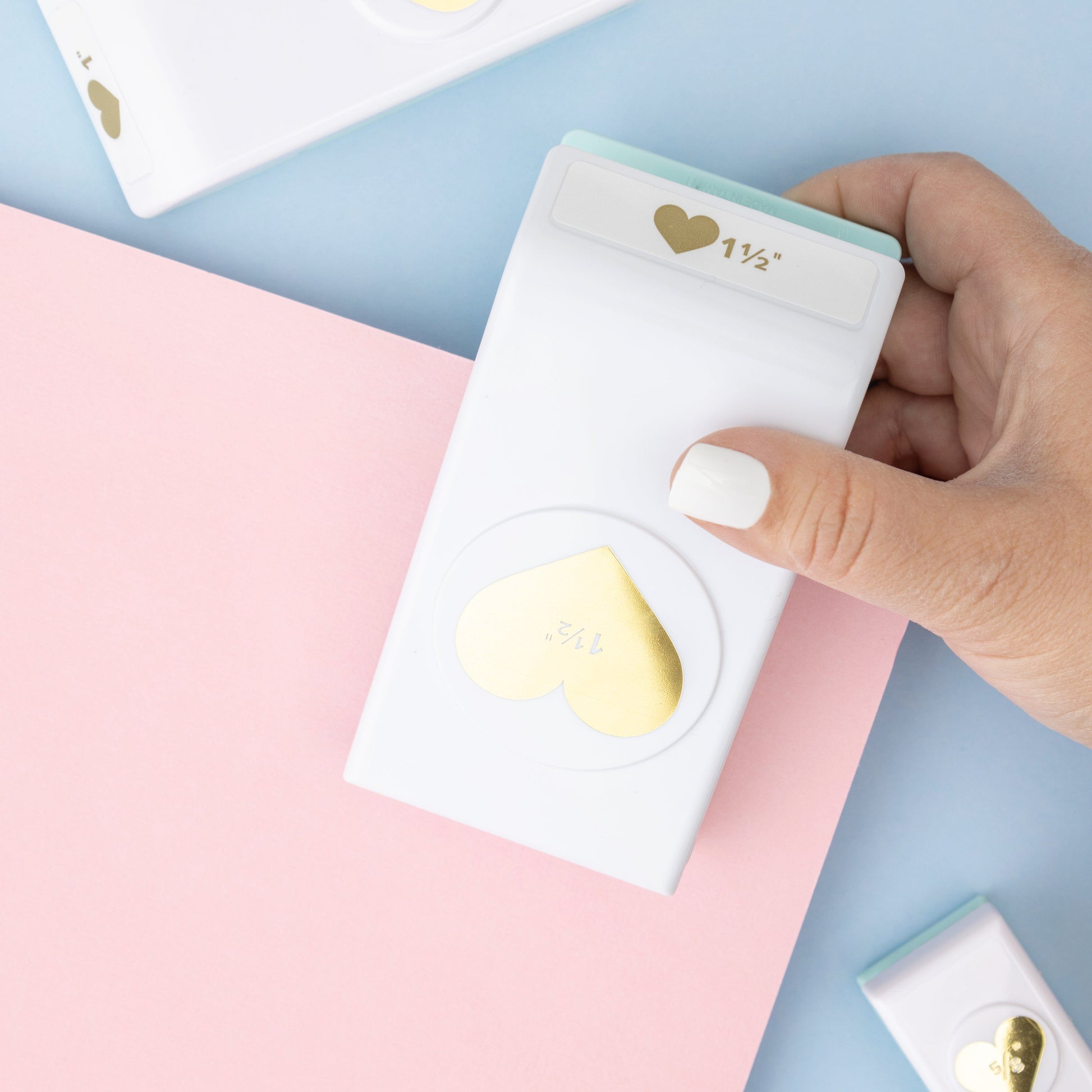 We R Makers Punches We R Makers Hearts Layering 3 Pack Paper Pucnhes