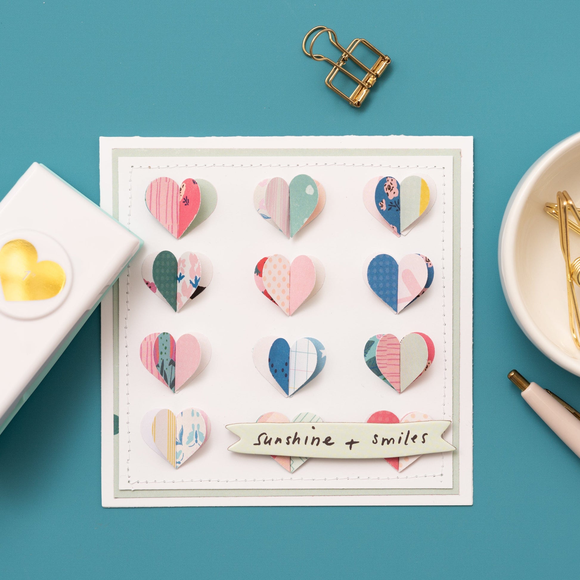 We R Makers Punches We R Makers Hearts Layering 3 Pack Paper Pucnhes