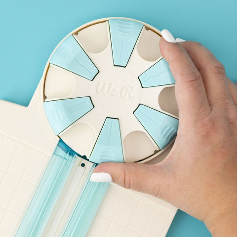 We R Makers Scoring & Cutting We R Makers Tool Dial Trimmer with 6 Blade Designs