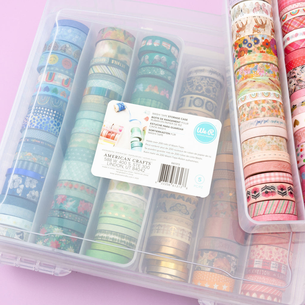 We R Makers Storage We R Makers Clear Washi Storage Case