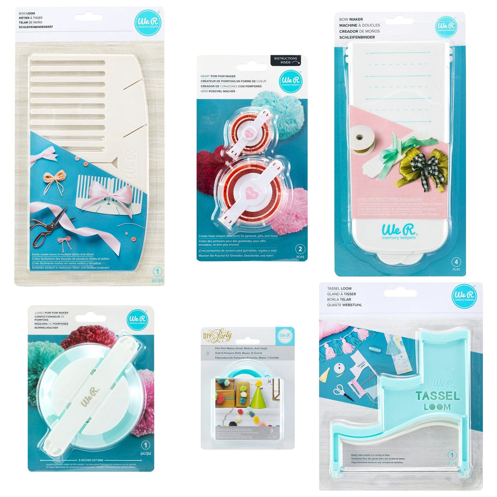 We R Makers Tools We R Bow and Tassel Tool Bundle