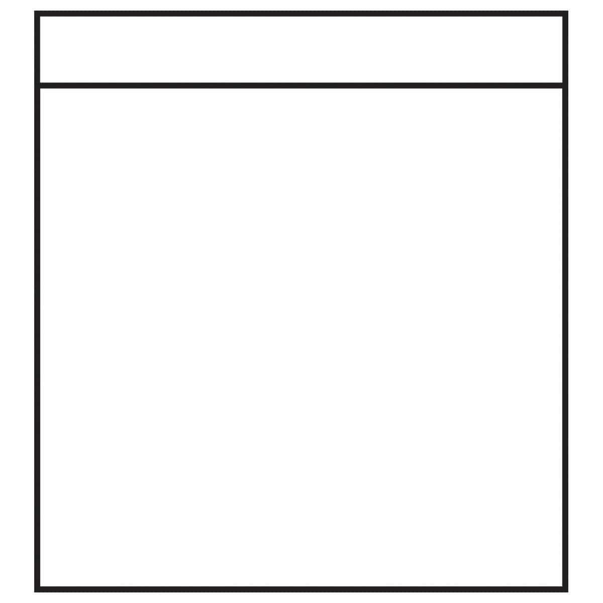 We R Makers Tools We R Fuse Photo Sleeve Waterfall Sleeves 20/Pkg-4"X4"