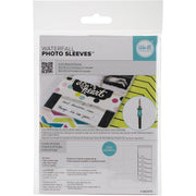 We R Makers Tools We R Fuse Photo Sleeve Waterfall Sleeves 20/Pkg-4"X4"