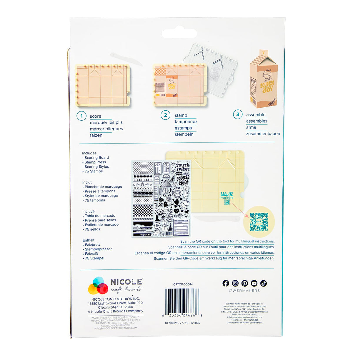 We R Makers Tools We R Makers – Carton Stamp Board