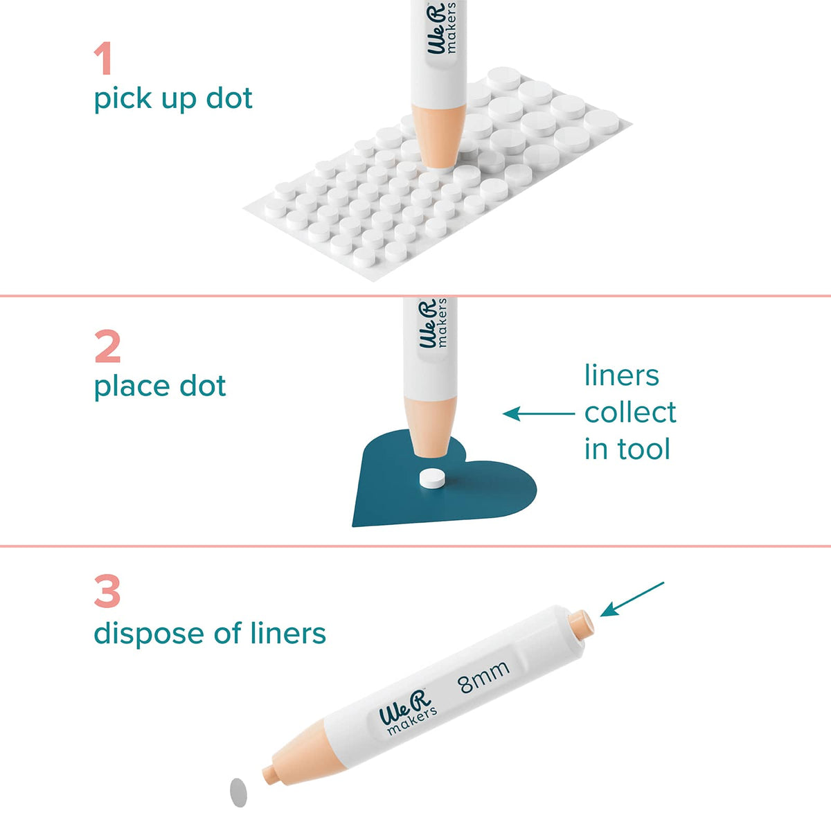 We R Makers Tools We R Makers – Dot Setter Applicator Kit