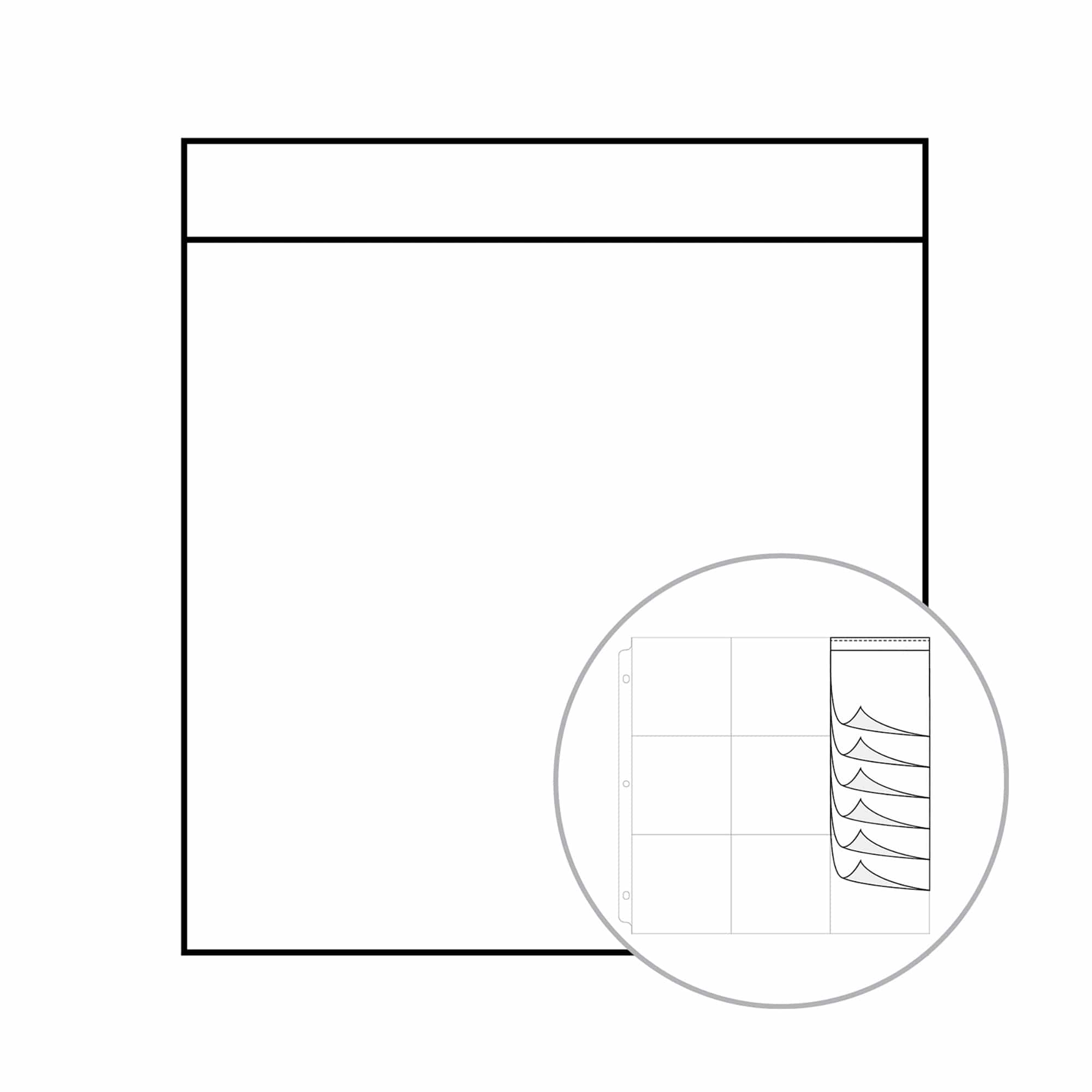 We R Makers Tools We R Makers – Fuse Waterfall Sleeves – 4" x 4" (20 Pack)