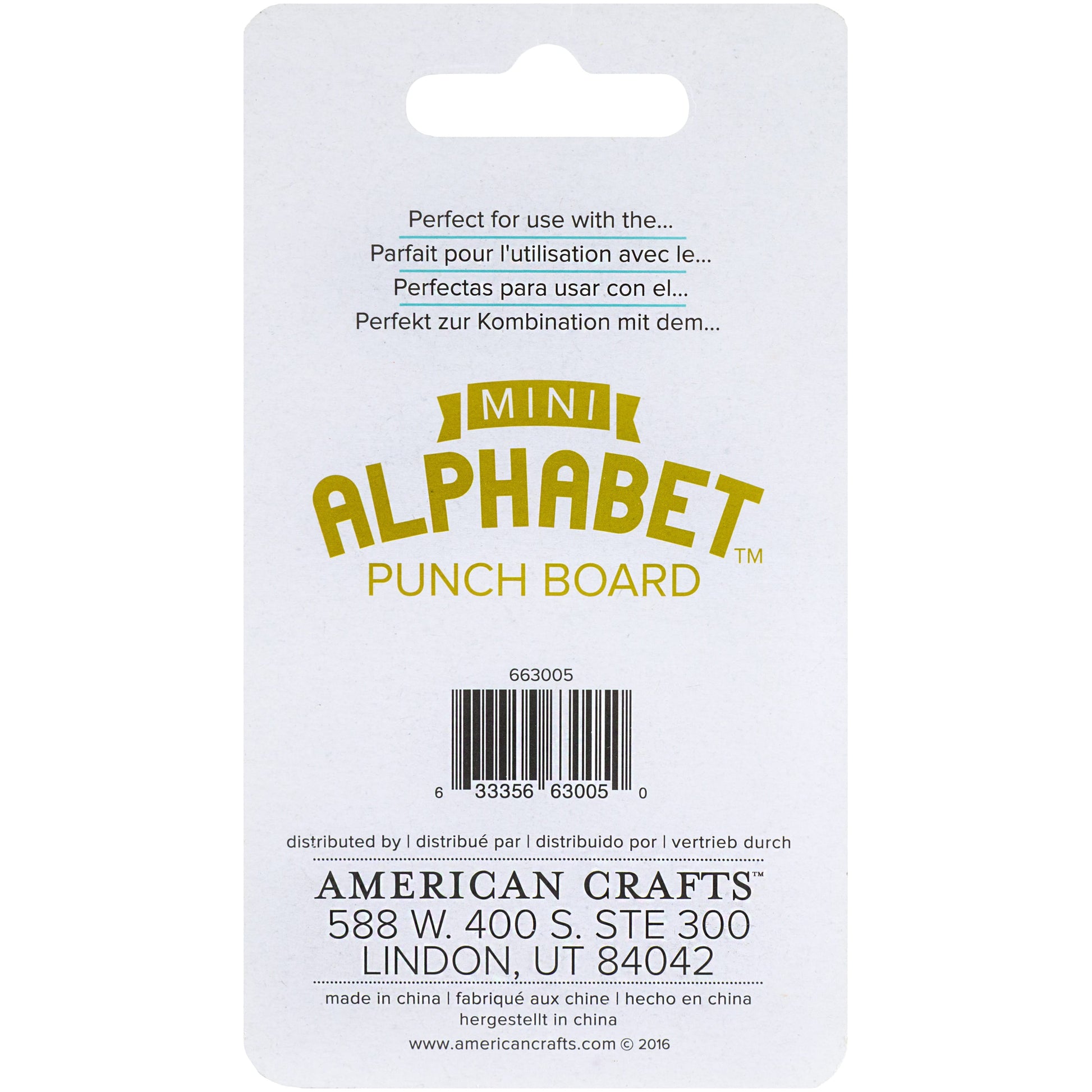 We R Makers Tools We R Makers – Mini Alphabet & Tag Punch Board Blade Refills